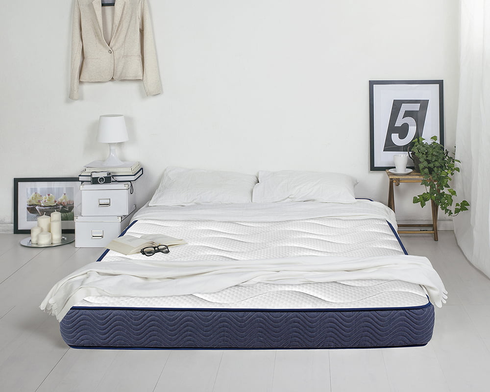 Bedora Coconut Polar Jeans Matrac 140x200 cm, félkemény/kemény, ortopéd, memóriahabos, kókusz, anatómikus, 22 cm, levehető, antiallergén huzattal
