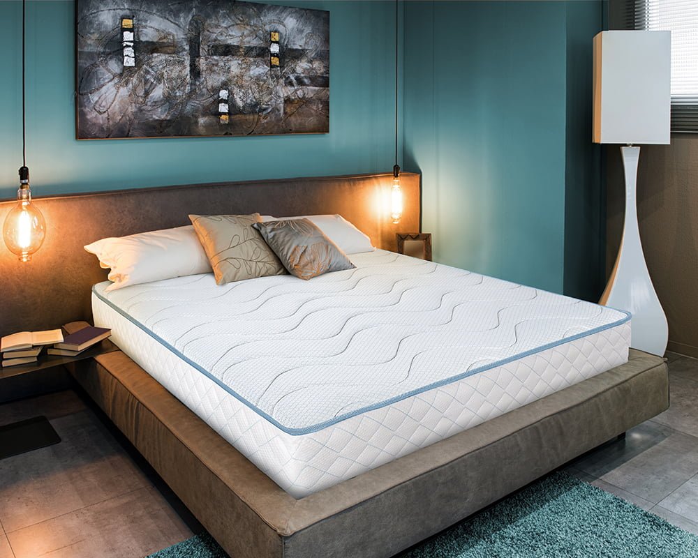 Green Future Argentum Therapy Memory Pocket iSomn Matrac 180x200 cm, félkemény, szuper ortopéd, 7 zónás, memóriahabos, táskarugós, 19 cm, antiallergén, ezüstionos huzattal